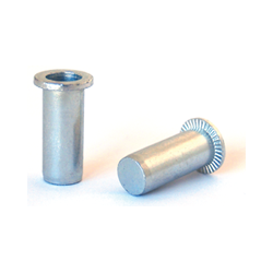 BRALO M6 Steel Nut Flat Head Wide Bottom Closed