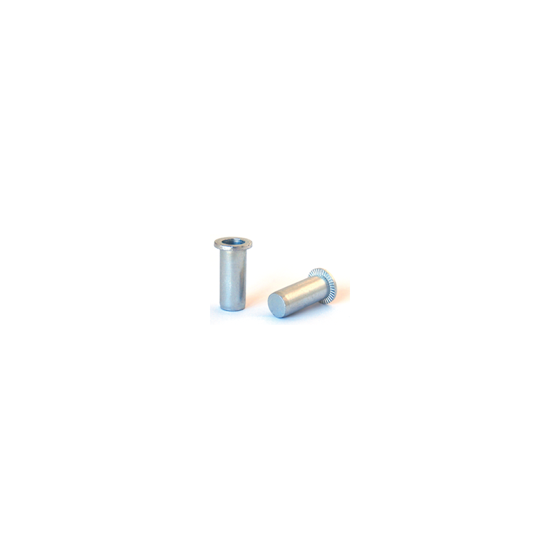 BRALO M6 Steel Nut Flat Head Wide Bottom Closed