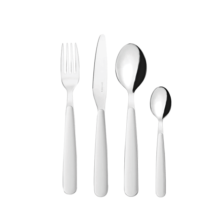 24-Piece Cutlery Set White - Pop