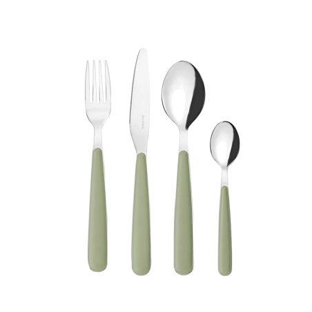 24-Piece Cutlery Set Sage Green - Pop