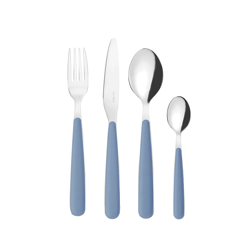 24-Piece Cutlery Set Aviation Blue - Pop 24-Piece Cutlery Set Aviation Blue - Pop