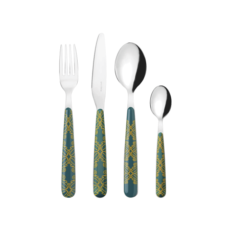 24-Piece Cutlery Set Emerald - Fusion