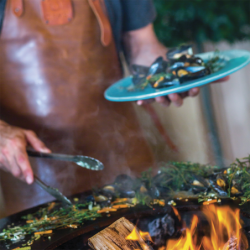 Barbecue Lenha Storage Corten 85 - Classic