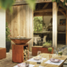 Barbecue Lenha Storage Corten 85 - Classic