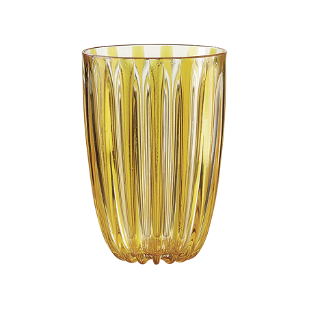 Tall Tumbler Glass Amber - Dolcevita