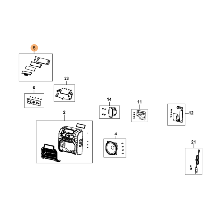 SUBCONJ. DE PCB