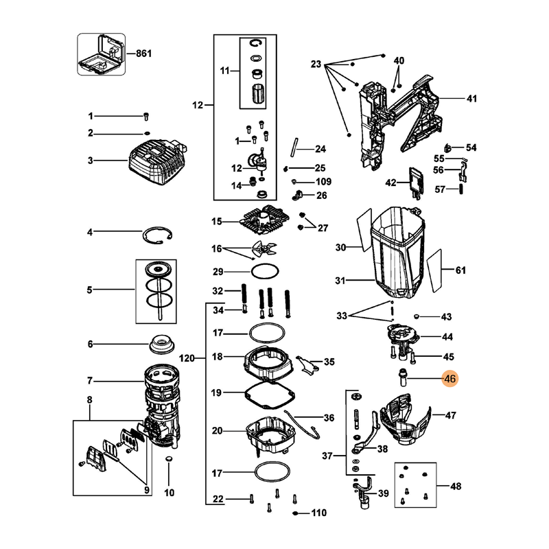 C5 SP55 NOSE TOP C5 SP55 NOSE TOP