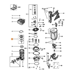 C5 K10 PISTON ASSEMBLY