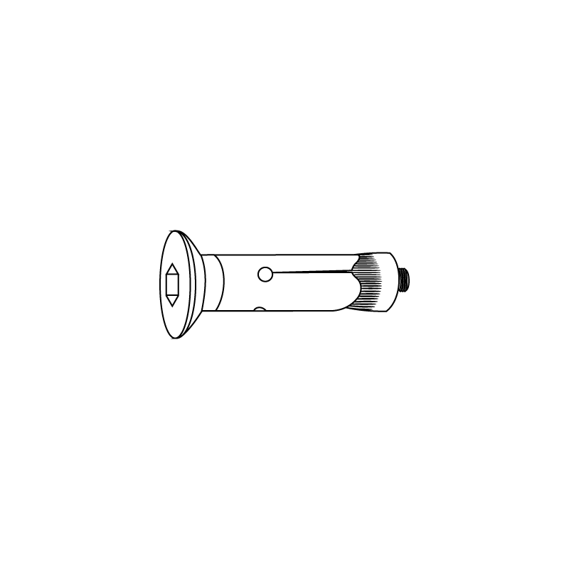 Bucha RED CHAP com Parafuso Cabeça Embeber lV056 M8X80 A2 Inox Passivado CHEMITOOL FASTENERS