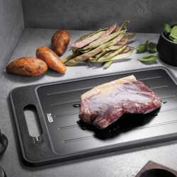 Thawing and Chopping Board Black - Cut Pro