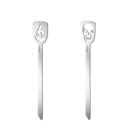 Pinchos de Hamburguesa (Calavera + Llama) - Torro