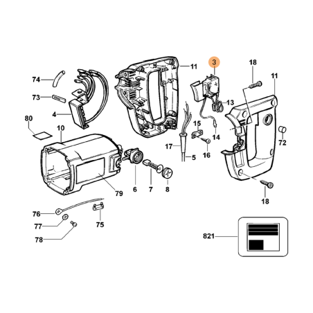 CONJ.DE INTERRUPTOR
