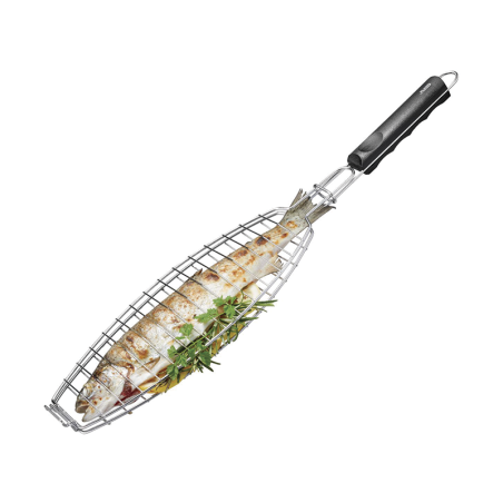 Cesto para Grelhar Peixe - BBQ