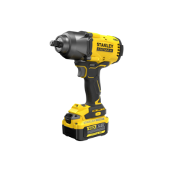 STANLEY V20 Li-Ion 18V 1/2” Brushless Impact Wrench 949Nm, 1 Li-Ion 4Ah Battery, 2A Charger and Case
