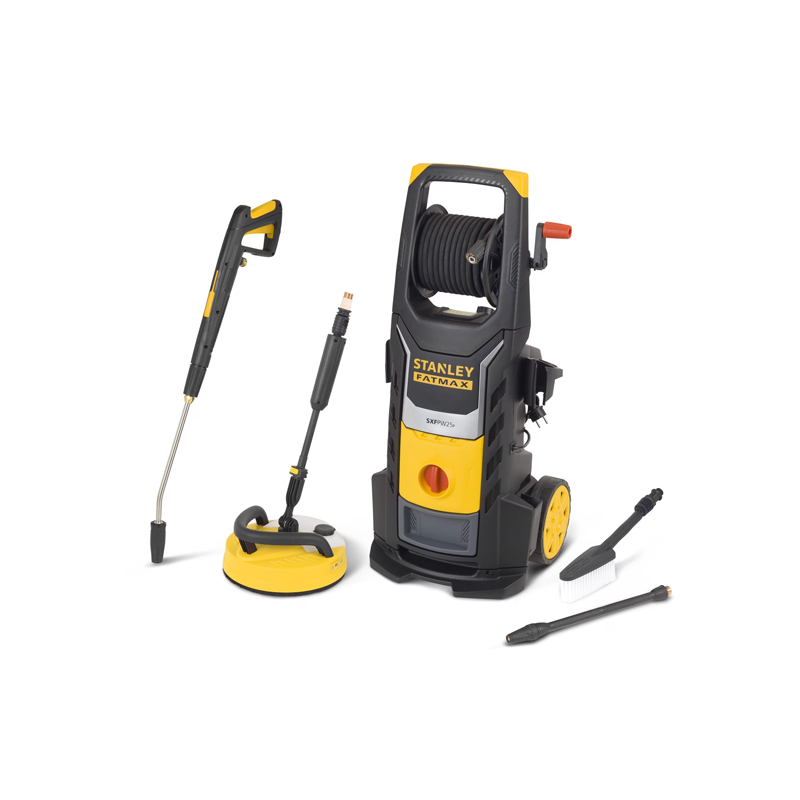 STANLEY FATMAX 2500w Electric High Pressure Washer with Deluxe Patio Cleaner STANLEY FATMAX 2500w Electric High Pressure Washer with Deluxe Patio Cleaner