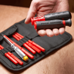 STANLEY FATMAX VDE Insulated Multipoint Tools - 10 Pieces