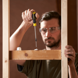 STANLEY Screwdriver 8mx150mm CUSHION GRIP™