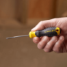 STANLEY Screwdriver 3,5mmx75mm CUSHION GRIP™