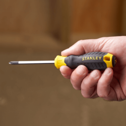 STANLEY Screwdriver Phillips PH1x75mm CUSHION GRIP™