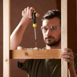 STANLEY Screwdriver Pozidriv PZ1x75mm CUSHION GRIP™