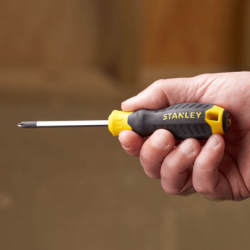 Set of 8 CUSHION GRIP™ Phillips Screwdrivers Parallel Extended STANLEY
