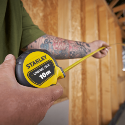 Flexómetro 10mx25mm CONTROL-LOCK STANLEY