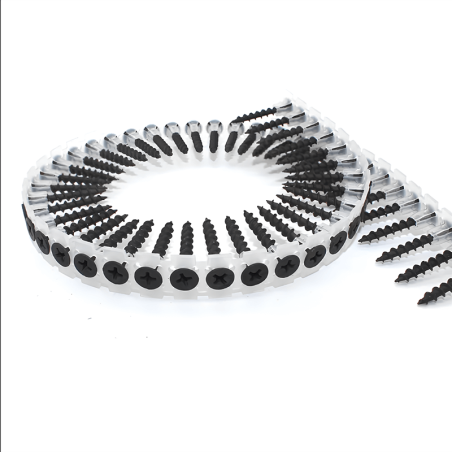 CHEMITOOL FASTENERS Collated Self-Drilling Drywall Screw PHILLIPS for Plasterboard LV022 3,5x45 Phosphated