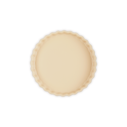 Stoneware Fluted Flan Dish 28cm - Flint