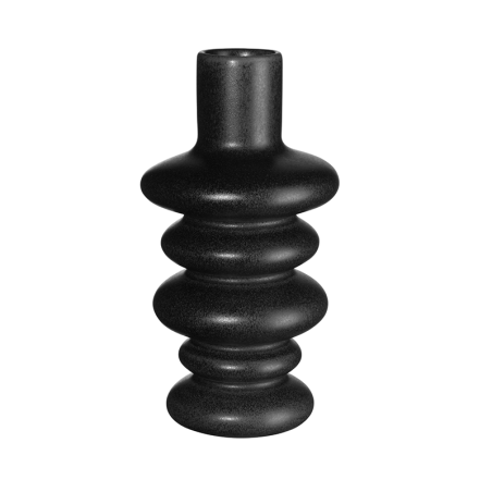 Florero 18cm Negro - Como