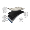 Easy-Store Ironing Board Ecru - Glide Plus