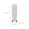 Easy-Store Ironing Board Ecru - Glide Plus