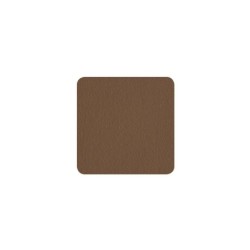 Conjunto de 4 Bases para Copos - Leder Castanho