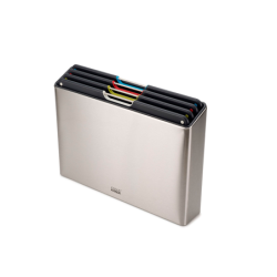 Conj. 4 Tábuas de Corte com Caixa Inox - Folio Steel