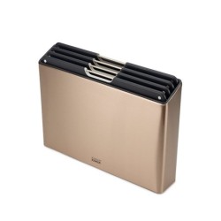 Conj. 4 Tábuas de Corte Rosa Dourado - Folio Steel