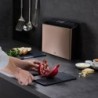 Set of 4 Chopping Boards Rose Gold - Folio Steel