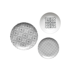 Set of 6 Place Setting Le Maioliche Sky Grey - Tiffany