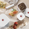 Shallow Vacuum Container M White - Save-It