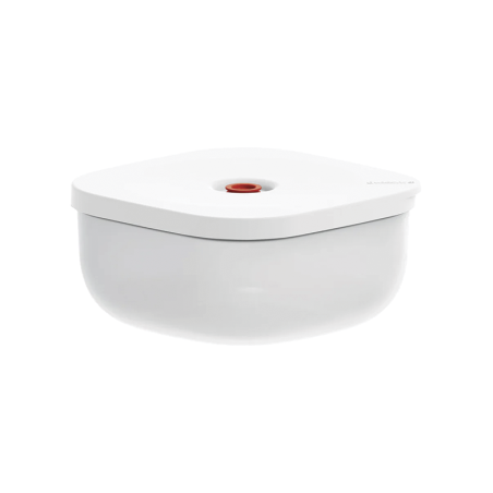 Shallow Vacuum Container L White - Save-It