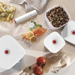 Deep Vacuum Container S White - Save-It