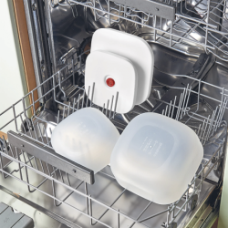 Deep Vacuum Container M White - Save-It