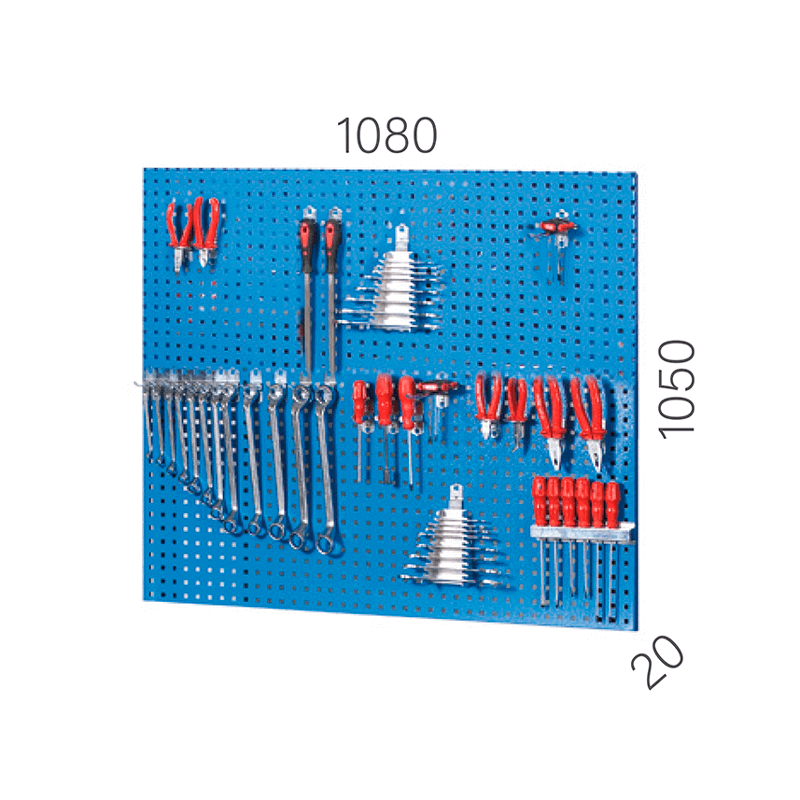 CHEMITOOL Tool Pegboard 1080x1050mm