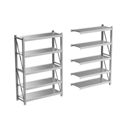 CHEMITOOL Minirack Shelf System with 5 Shelves