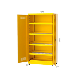 ARMARIO PRODUTOS QUIMICOS RAL1028