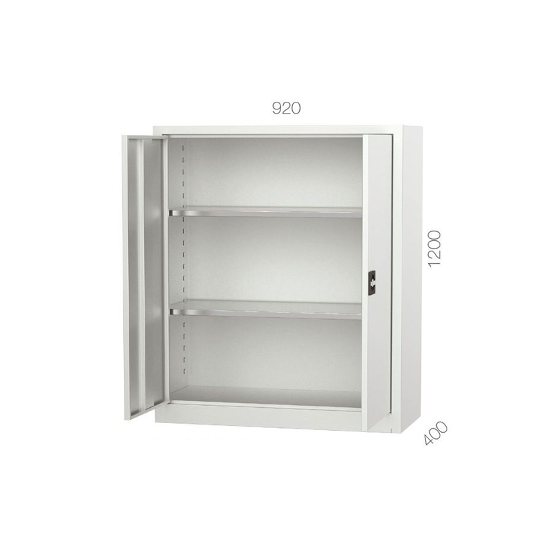 CHEMITOOL Filing Cabinet with 2 Adjustable Shelves