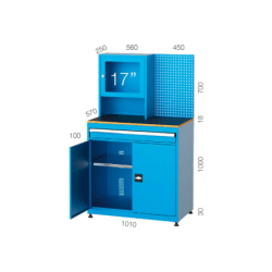 ARMARIO COMPUTADOR COM PAINEL RAL5015