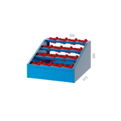 SUPORTE INCLINADO CNC COM 16 SUPORTES RA
