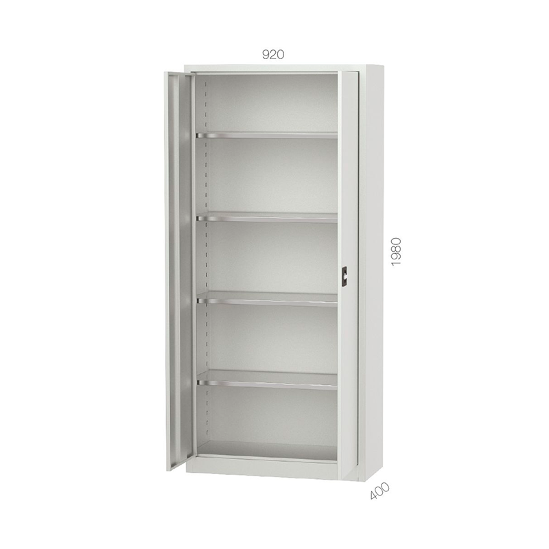 CHEMITOOL Filing Cabinet with 4 Adjustable Shelves