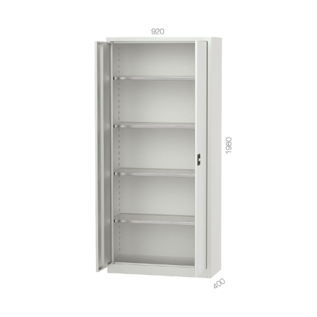 CHEMITOOL Filing Cabinet with 4 Adjustable Shelves