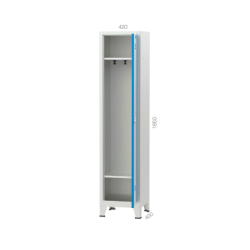 ARMARIO VESTIARIO SIMPLES RAL5015