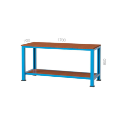 BANCADA TRABALHO FIXA 2 PRATELEIRAS RAL5